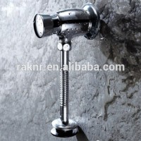 Chrome Plated Toilet Urinal Botton Flush Valve Pressure Toilet Flush Valve